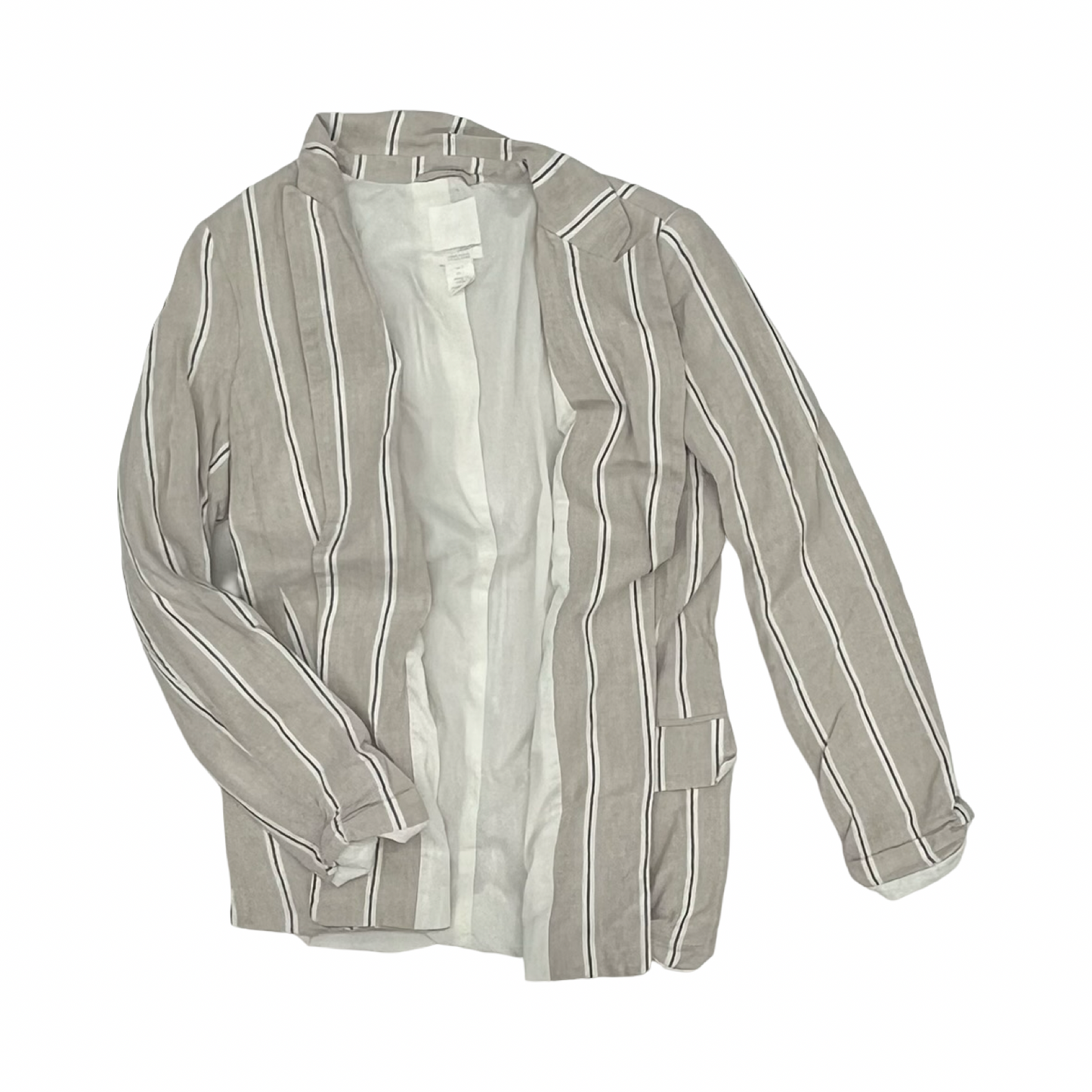 Blazer By H&M In Cream, Size:S