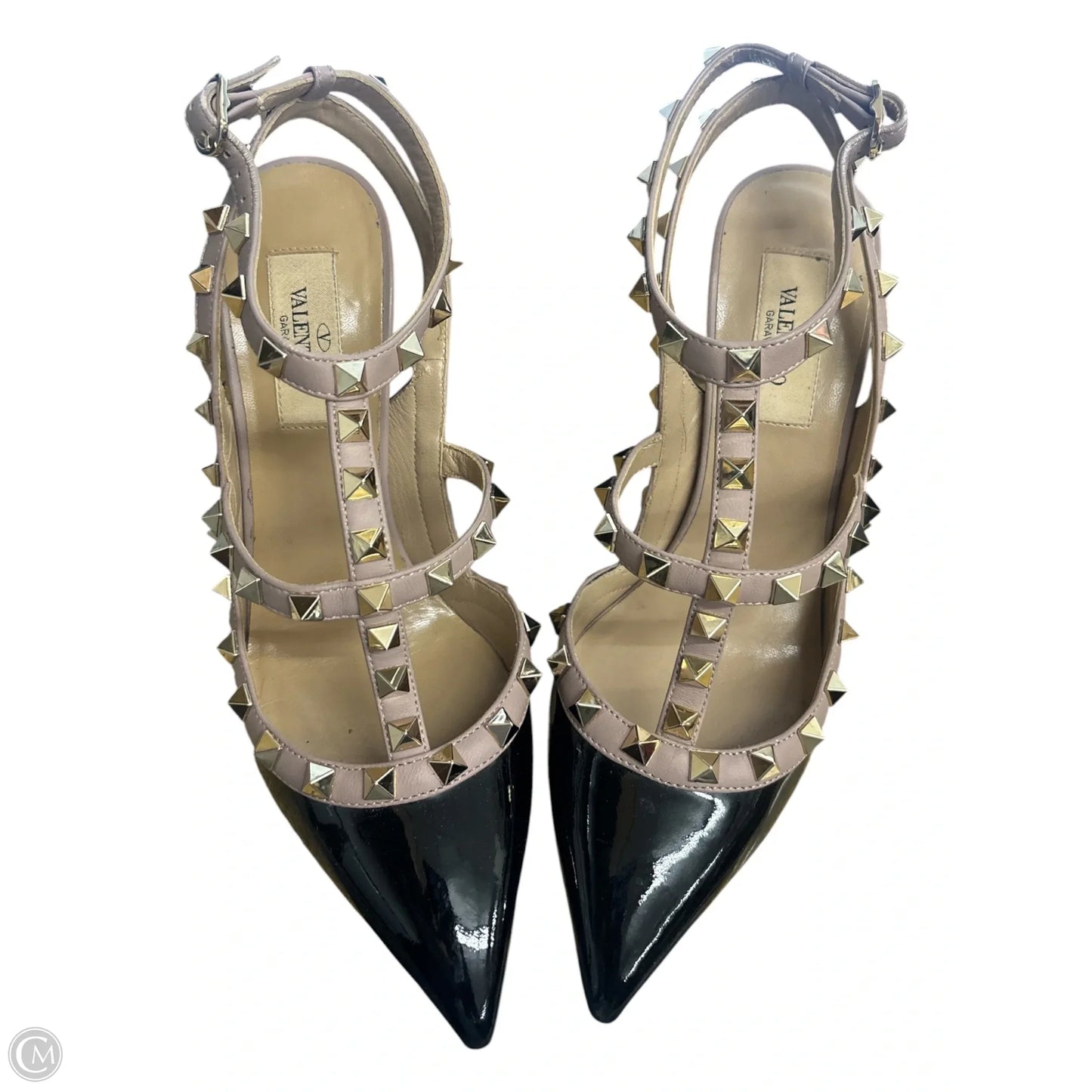 Shoes Luxury Designer By Valentino-garavani In Black & Tan
