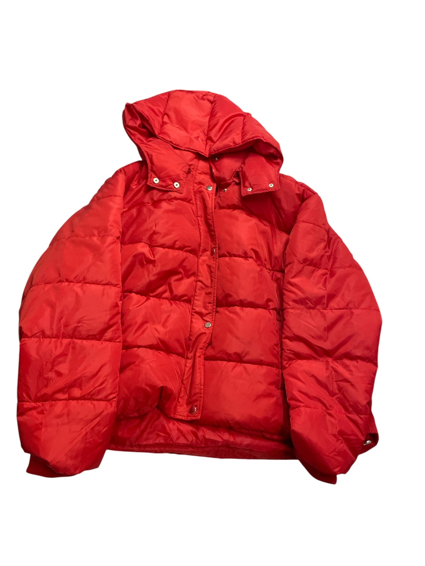 Coat Puffer & Quilted By Clothes Mentor In Red, Size: 3x