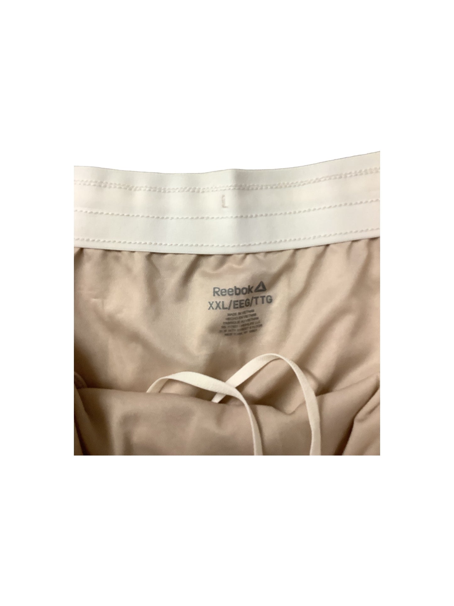 Tan Athletic Shorts Reebok, Size Xxl