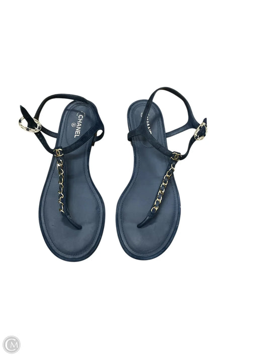 Sandals Luxury Designer By Chanel