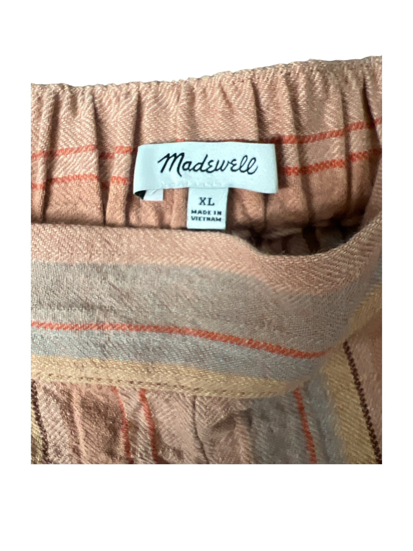 Orange Shorts Madewell, Size Xl