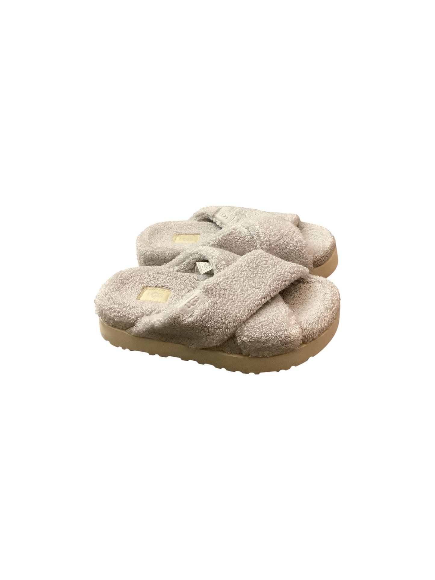 Slippers By Ugg In Grey, Size: 7