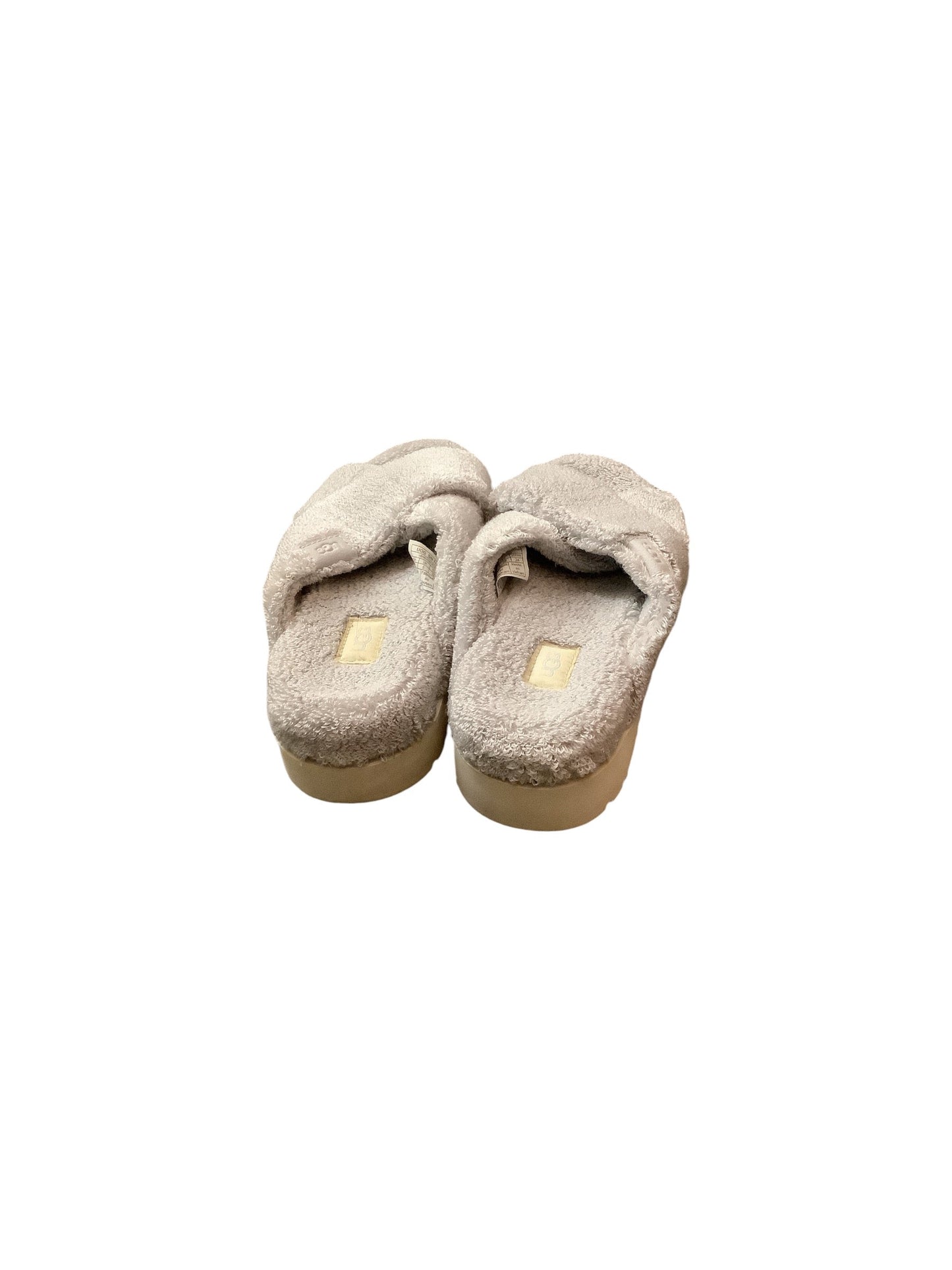 Slippers By Ugg In Grey, Size: 7