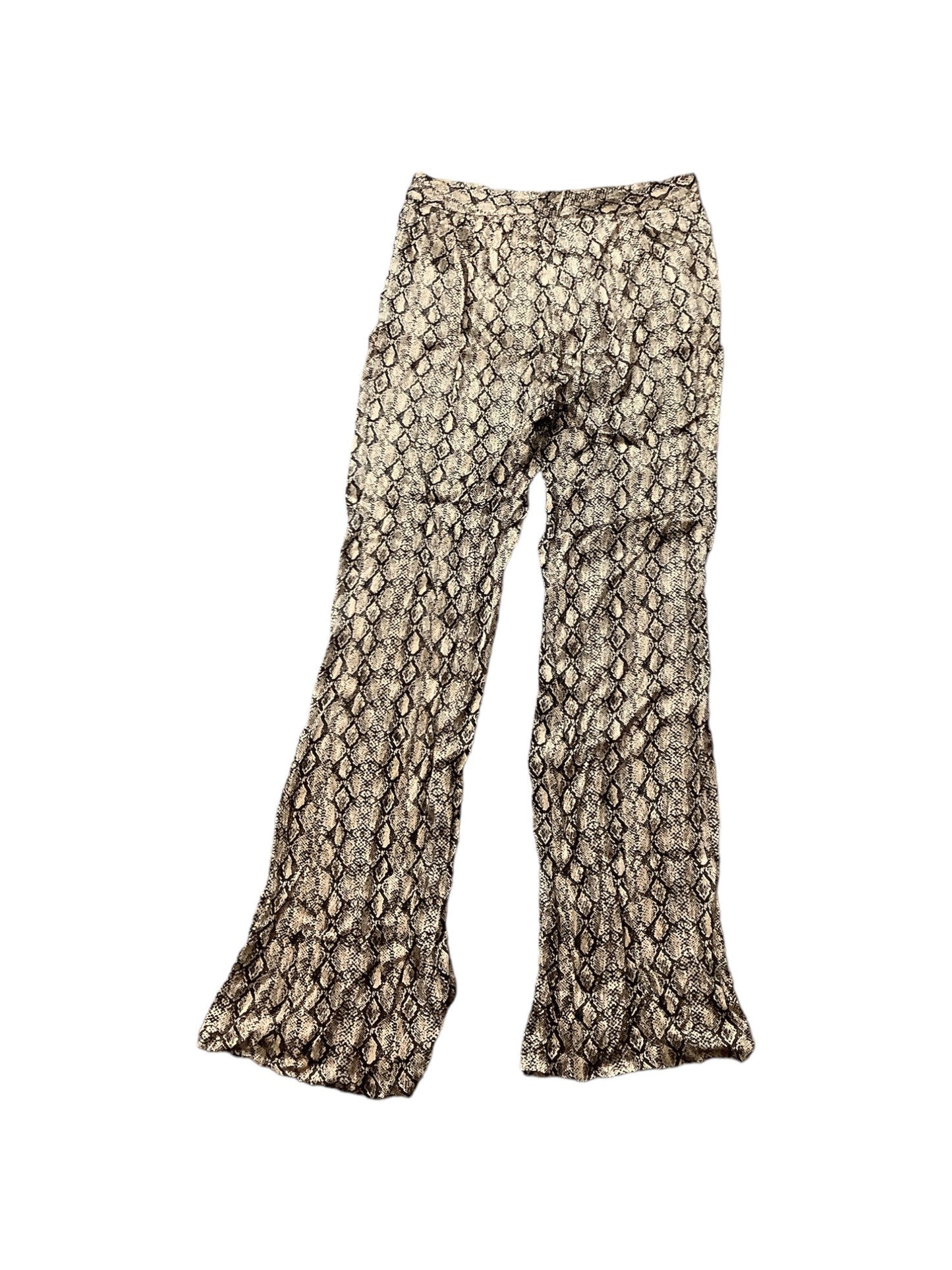 Snakeskin Print Pants Dress Zara, Size L