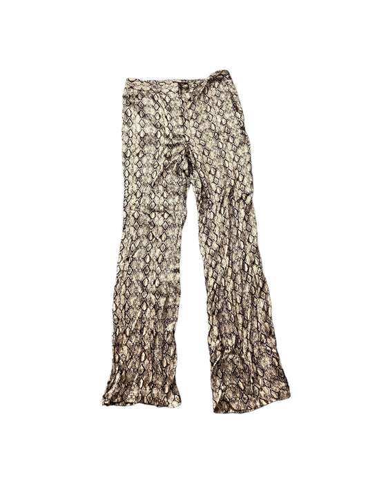 Snakeskin Print Pants Dress Zara, Size L