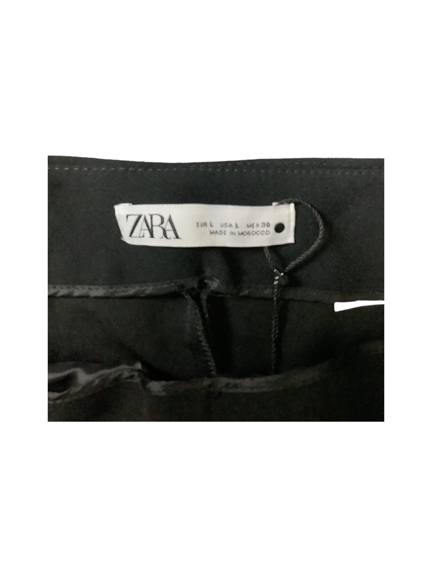Black Pants Dress Zara, Size L