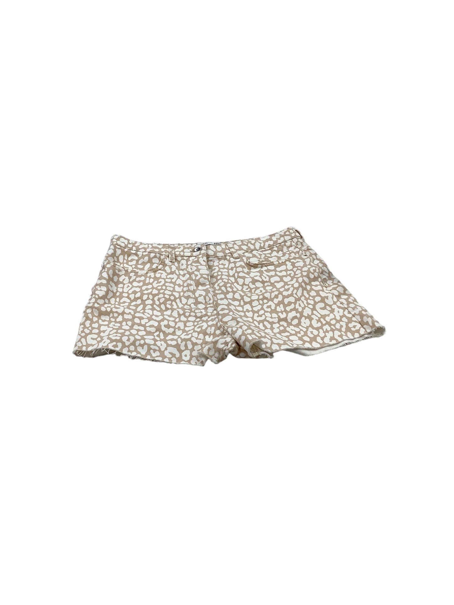 Cream Shorts Zara, Size 12