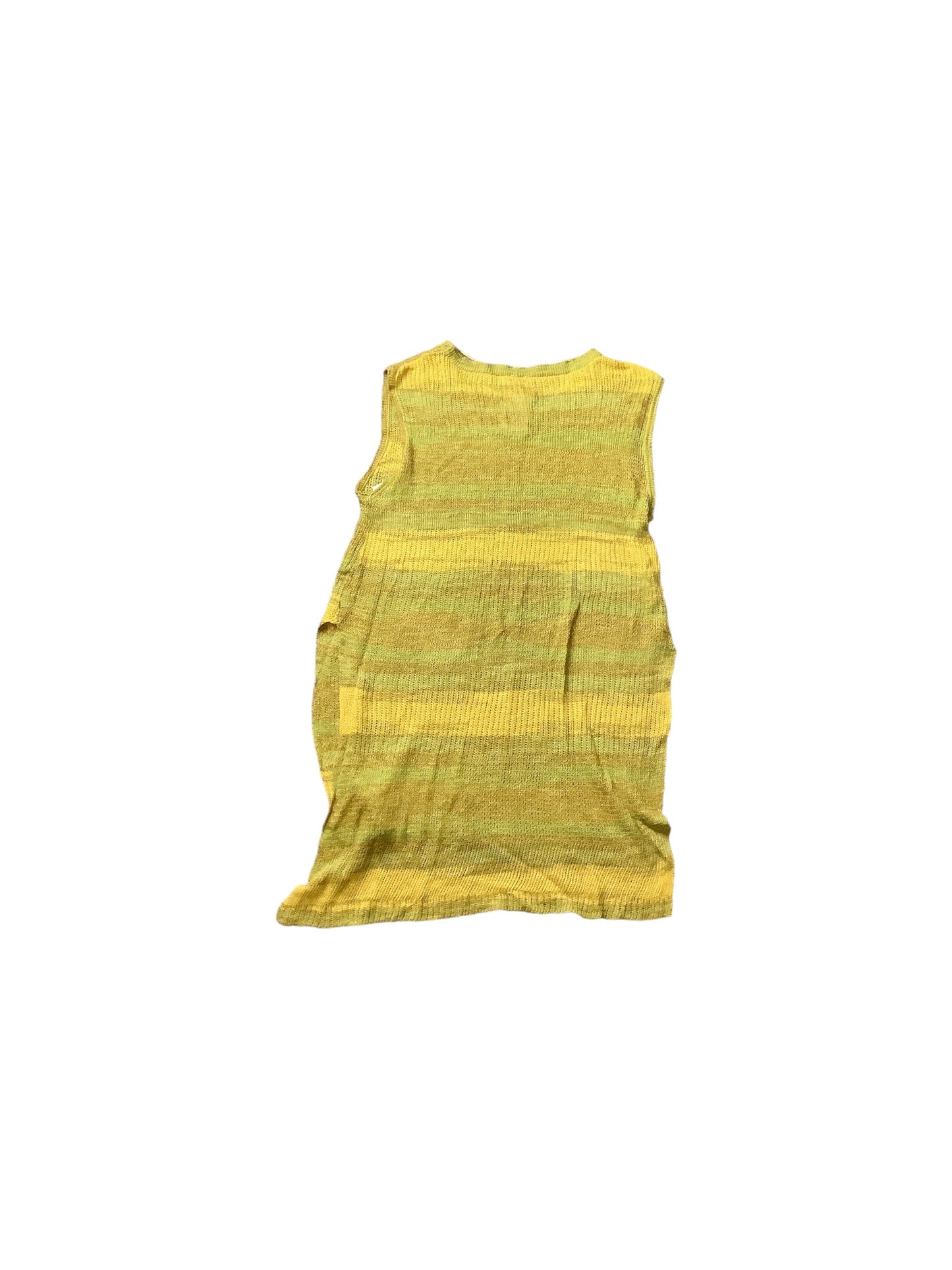 Yellow Tunic Sleeveless Free People, Size S