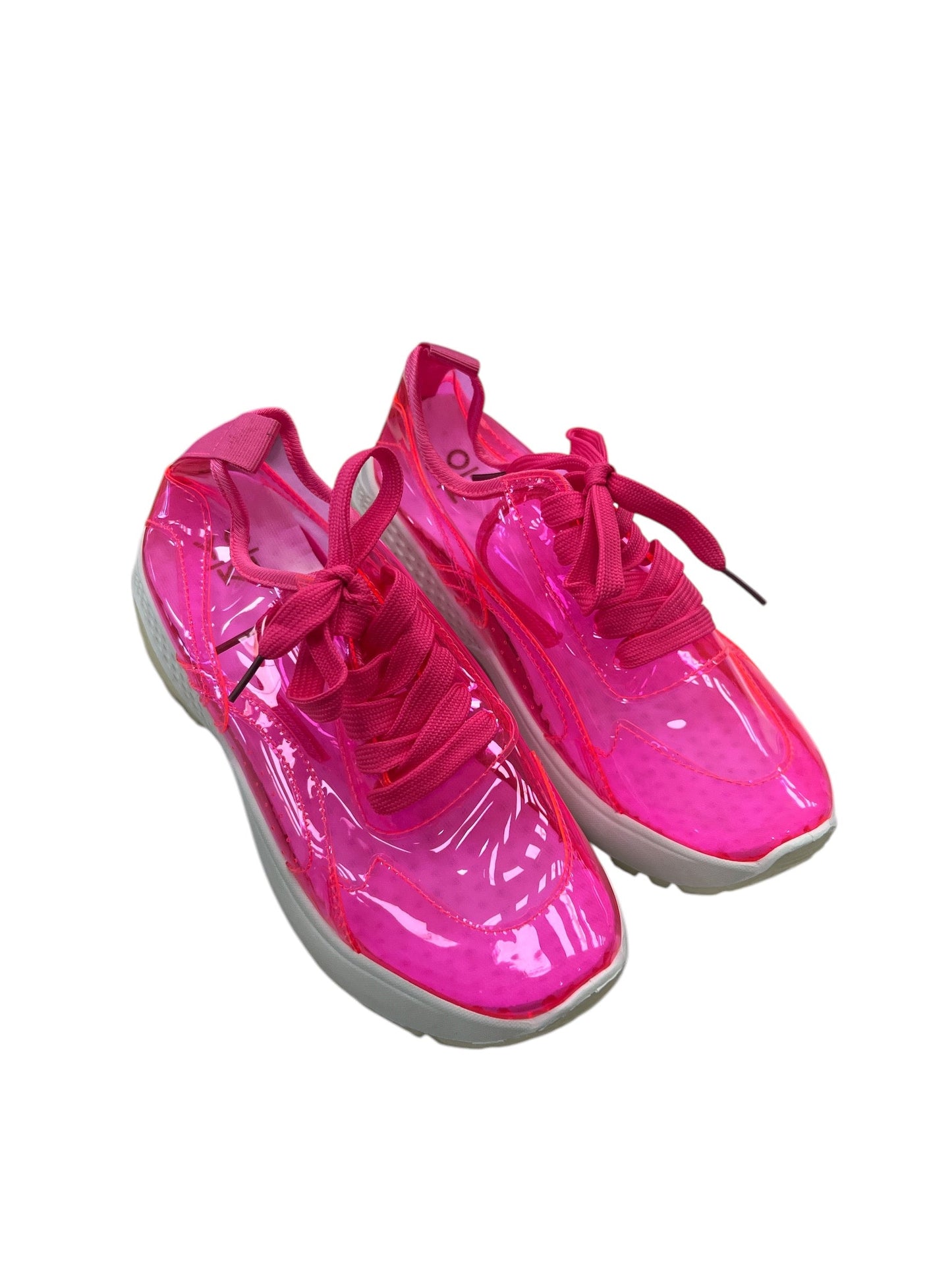 Shoes Sneakers By Yoki In Pink, Size: 8