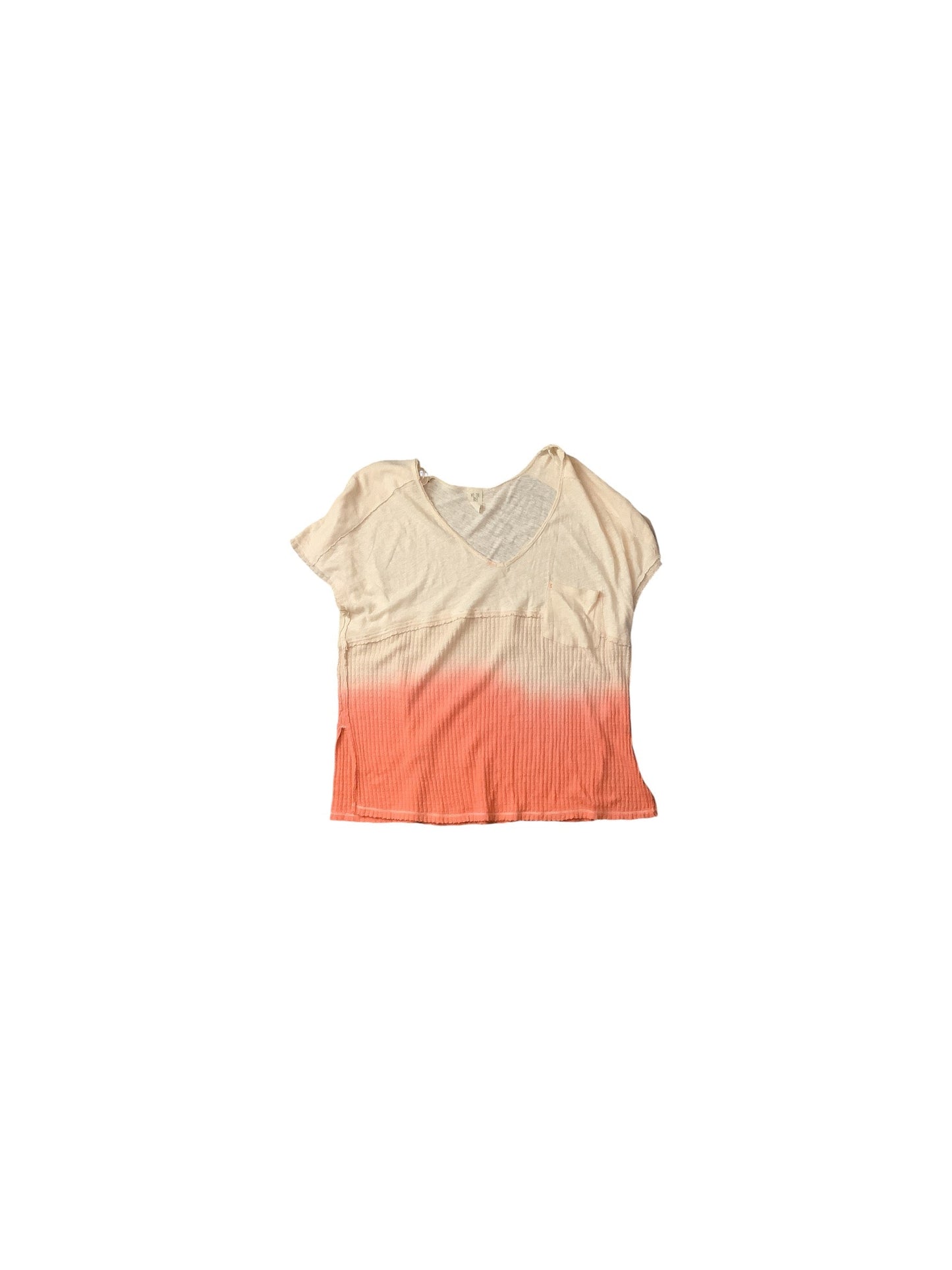 Top Short Sleeve Basic By We The Free In Orange, Size: M