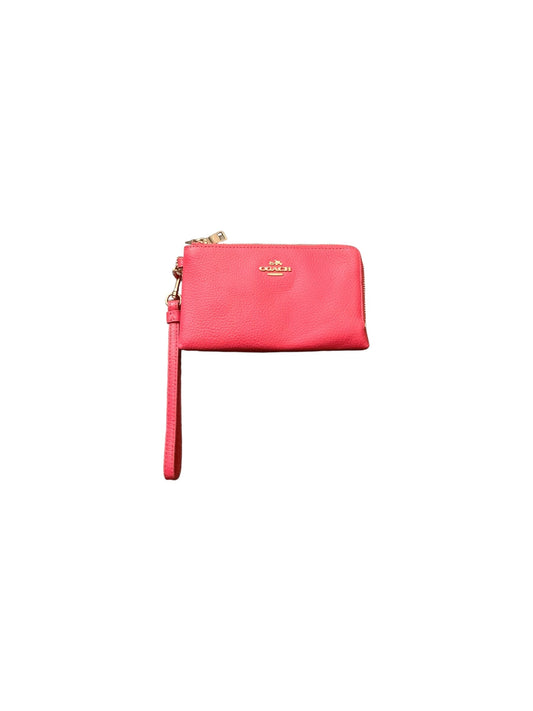 Wristlet Designer By Coach, Size: Small