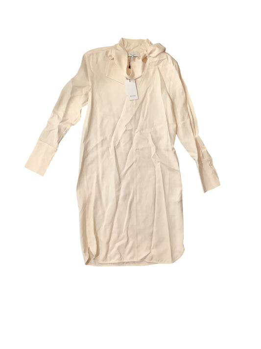 Dress Casual Midi By Reiss In Cream, Size: 6