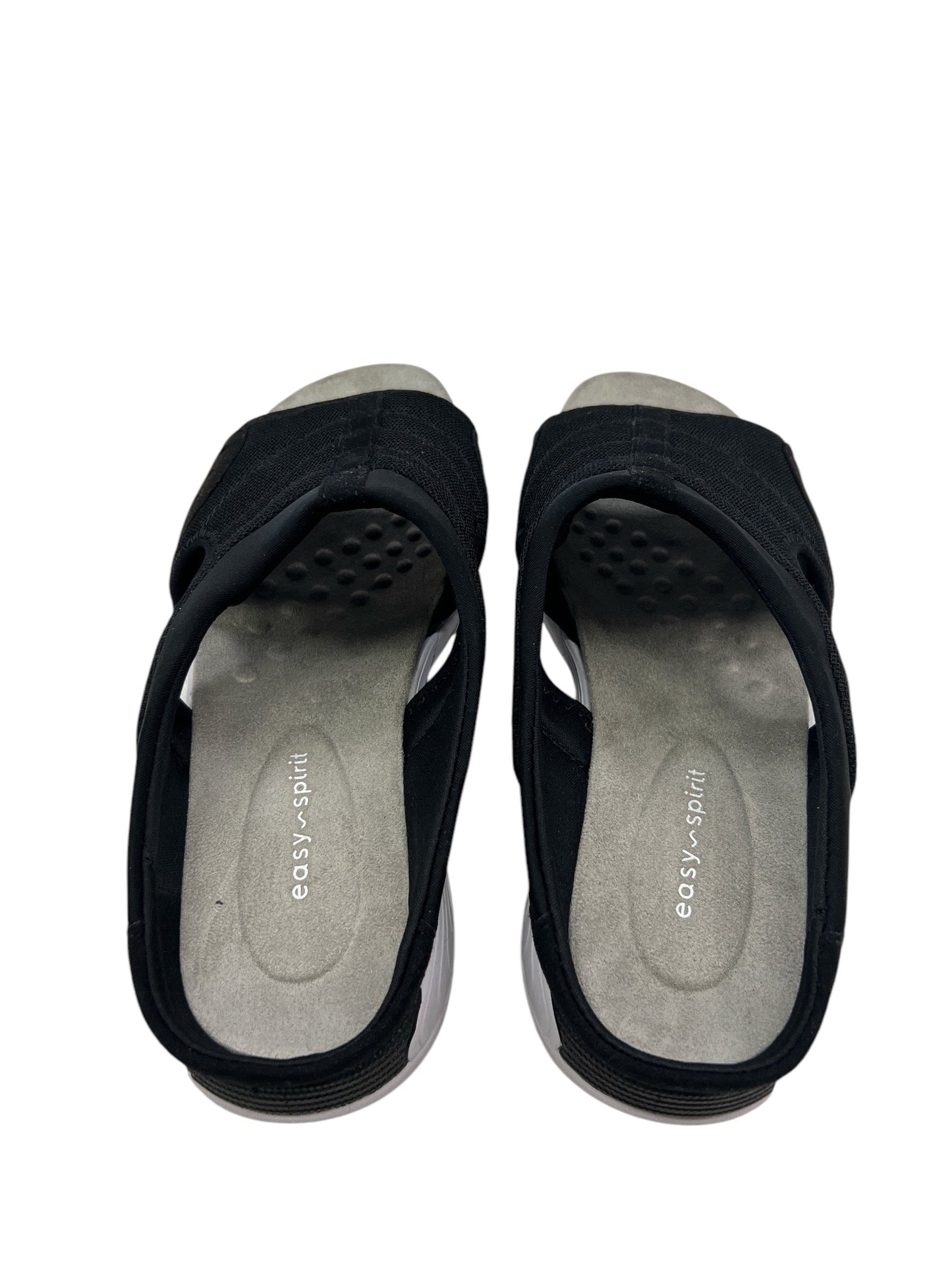 Sandals Flats By Easy Spirit In Black, Size: 10