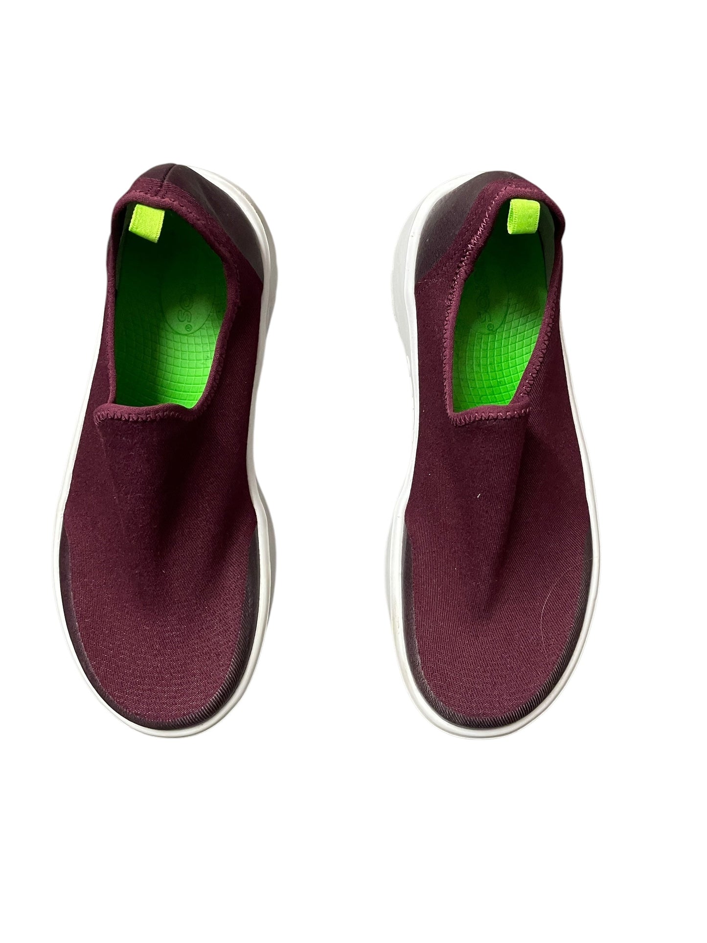 Shoes Flats By Oofos In Purple