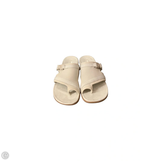 Sandals Flats By Merrell In Tan, Size: 6