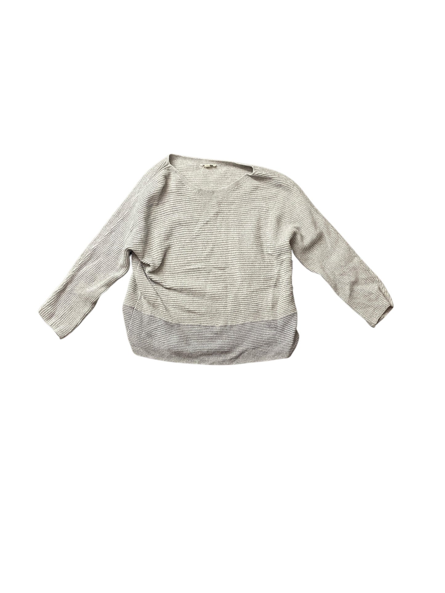 Sweater By Eileen Fisher In Grey, Size: Xs