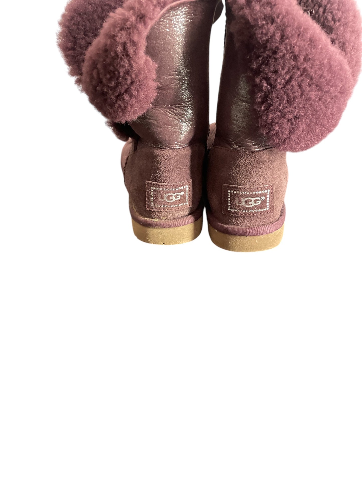 Boots Snow By Ugg In Purple, Size: 8