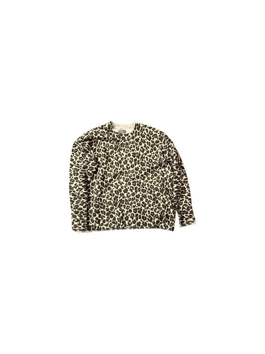 Sweater By Vince Camuto In Animal Print, Size: S