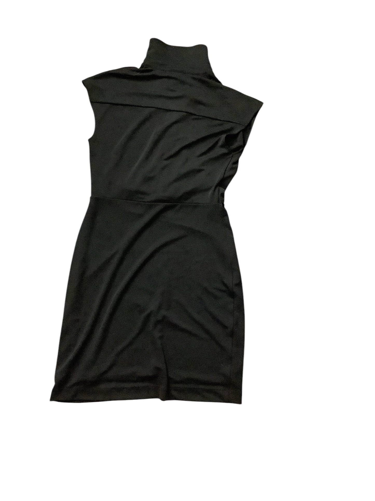 Dress Casual Midi By Banana Republic In Black, Size: M