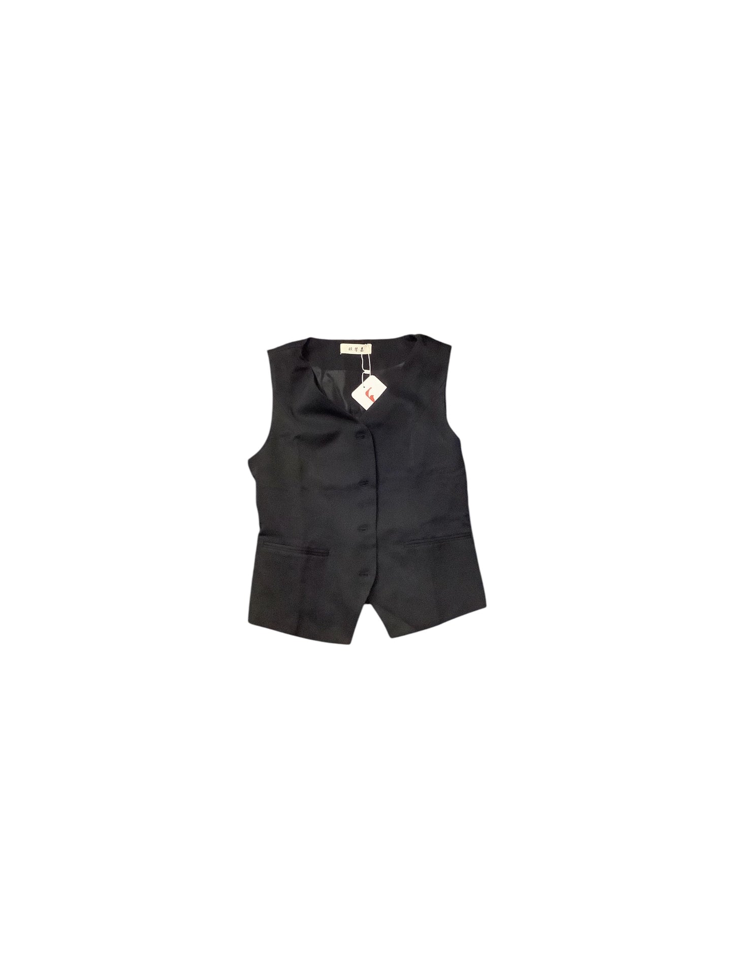 Vest Other By Clothes Mentor In Black, Size: Xs