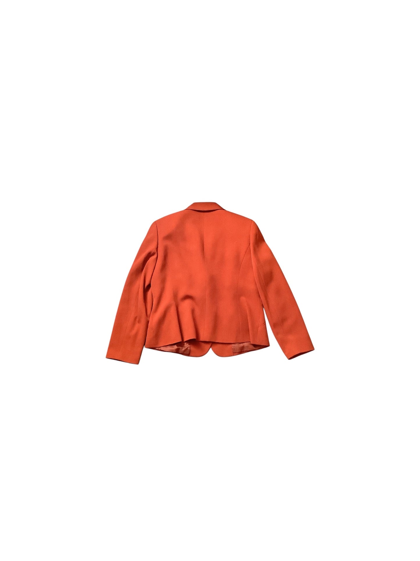 Blazer By Kasper In Orange, Size: 14