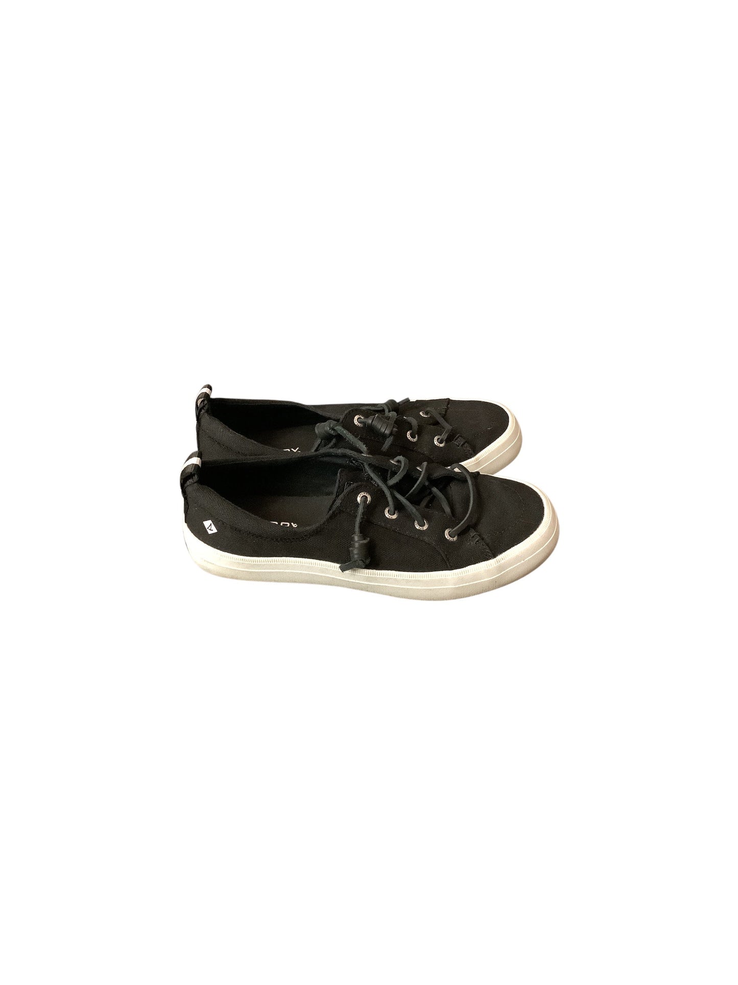 Shoes Sneakers By Sperry In Black, Size: 7