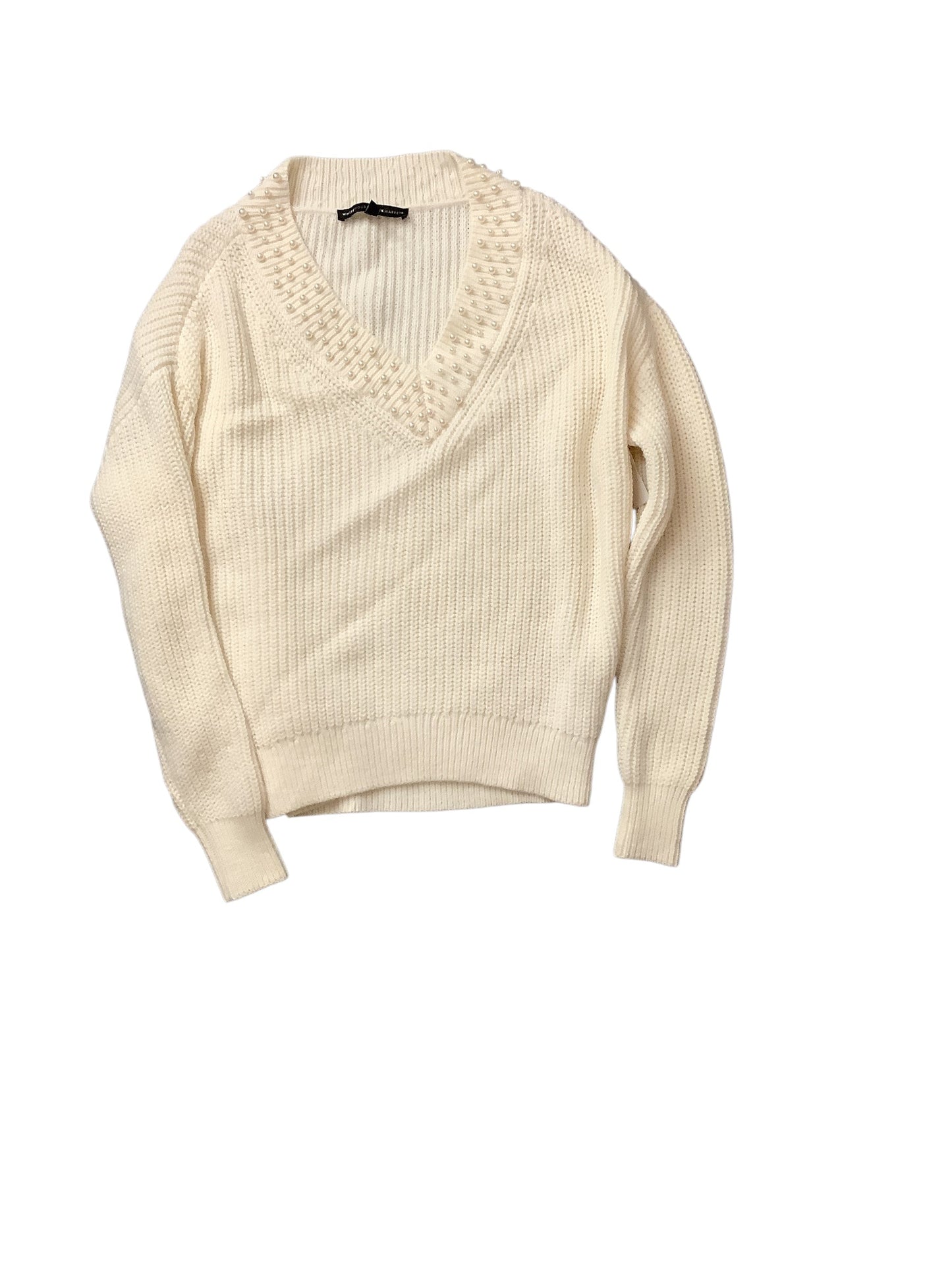 Sweater By White House Black Market In Cream, Size: S