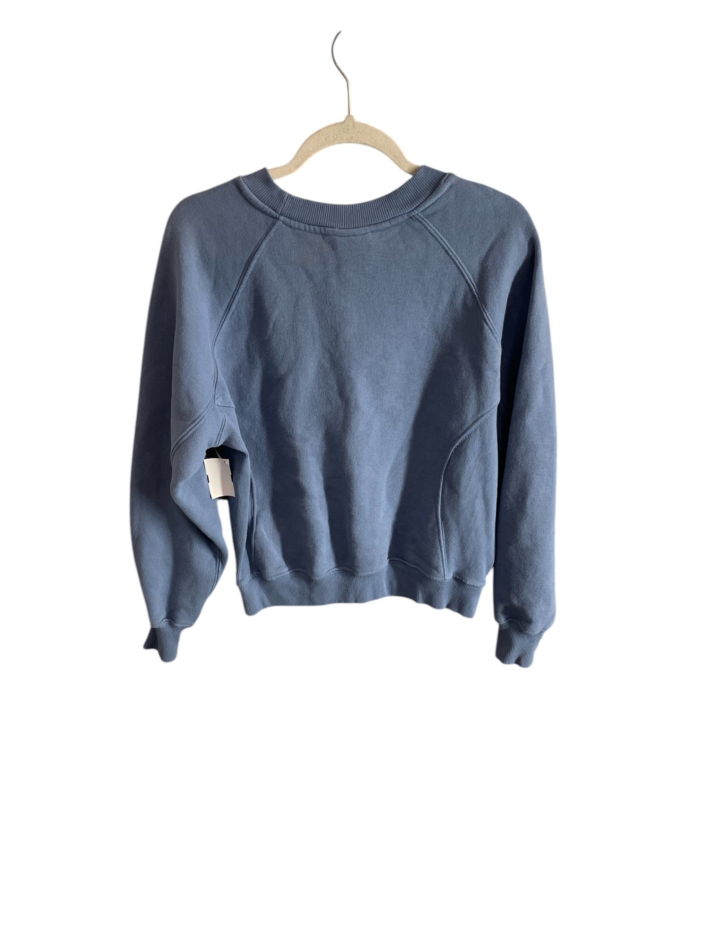 Sweatshirt Crewneck By Good American In Blue, Size: M