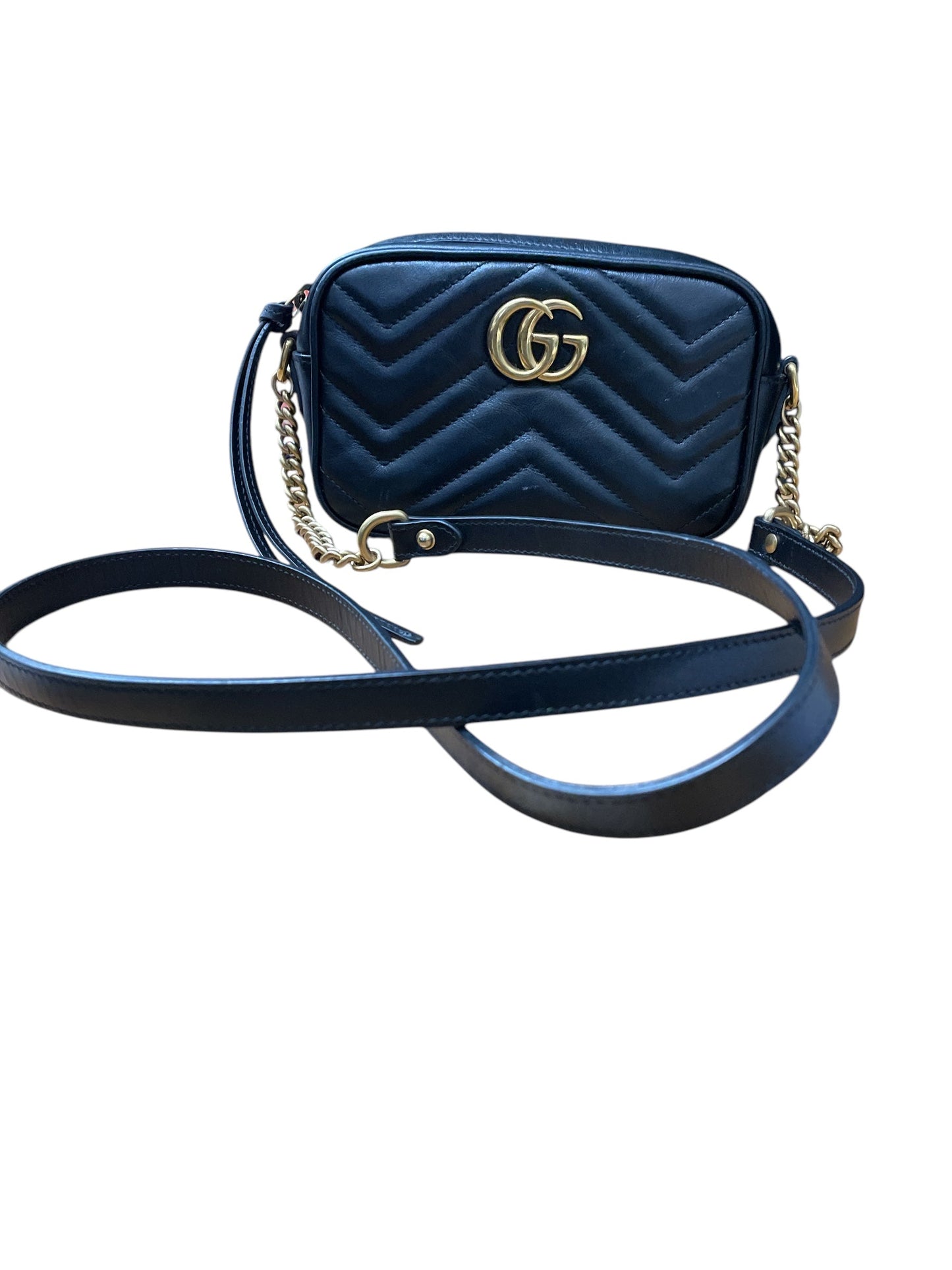 Handbag Luxury Designer By Gucci, Size: Small