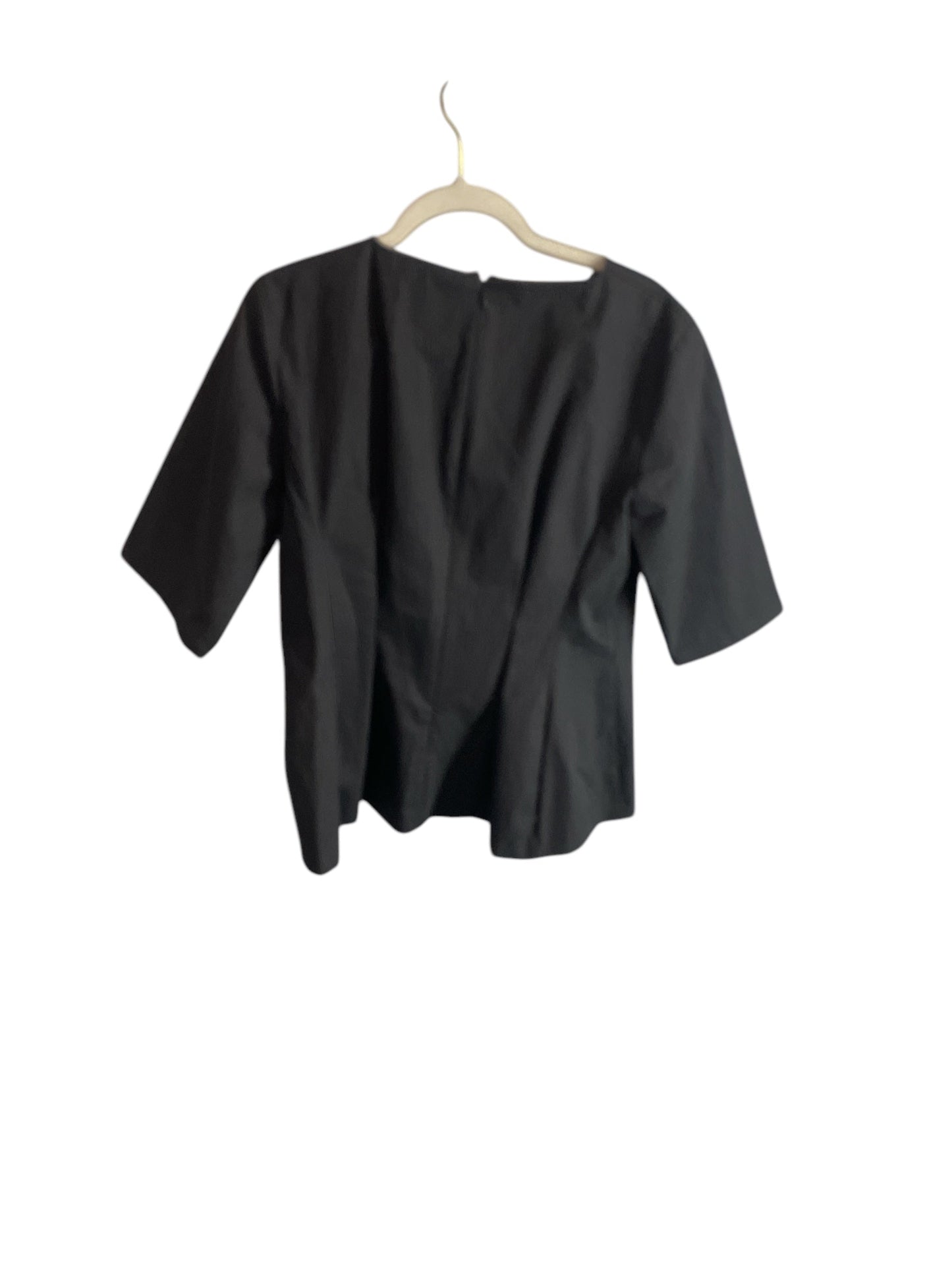 Top Short Sleeve Basic By Zara In Black, Size: Xl