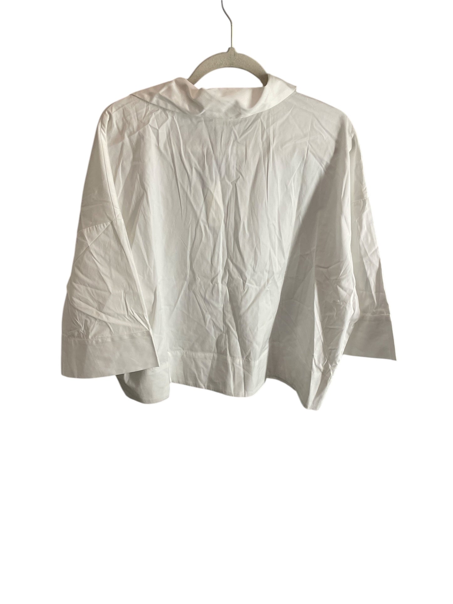 Top Long Sleeve Basic By Banana Republic In White, Size: Xl