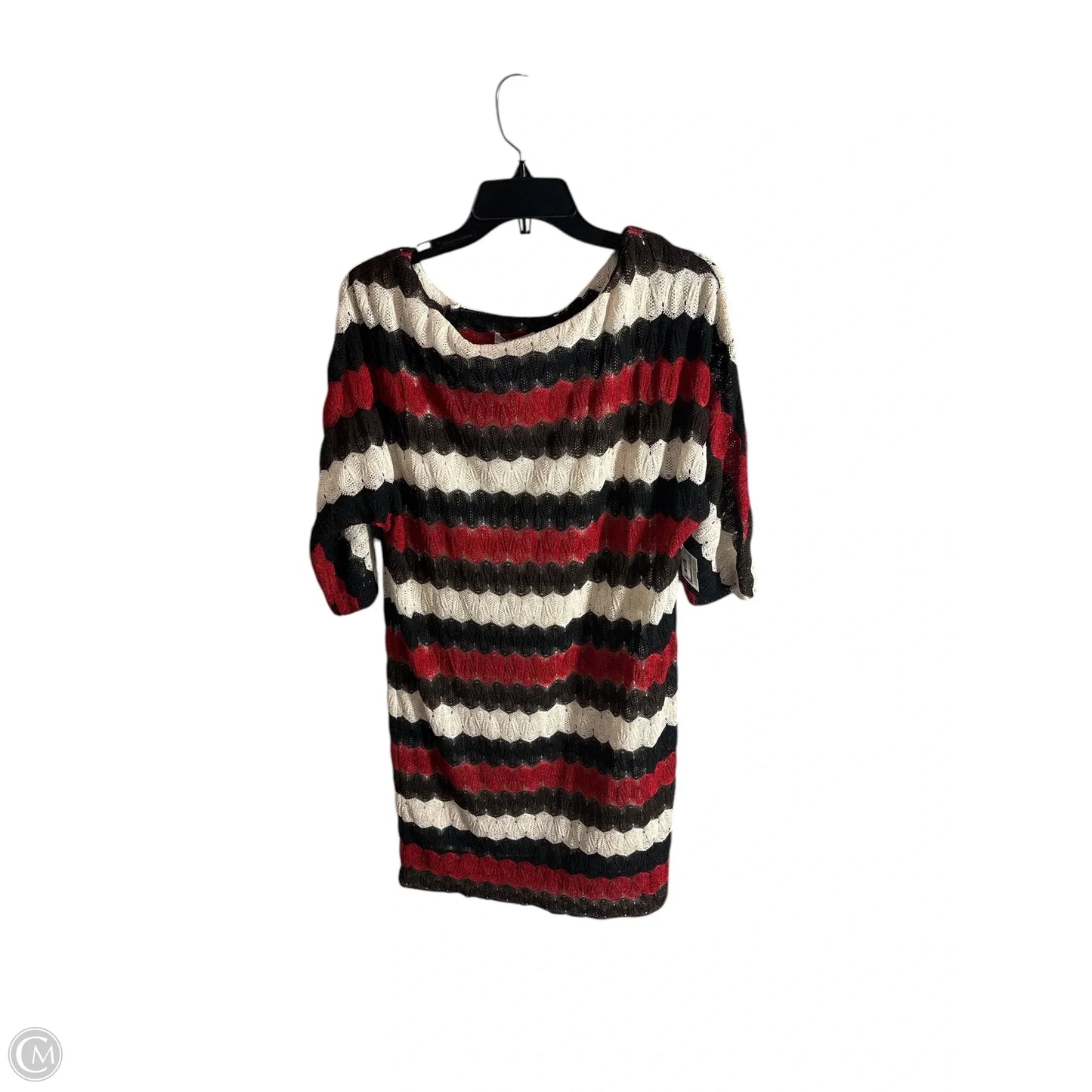 Dress Casual Midi By Calvin Klein In Multi-colored, Size: 8