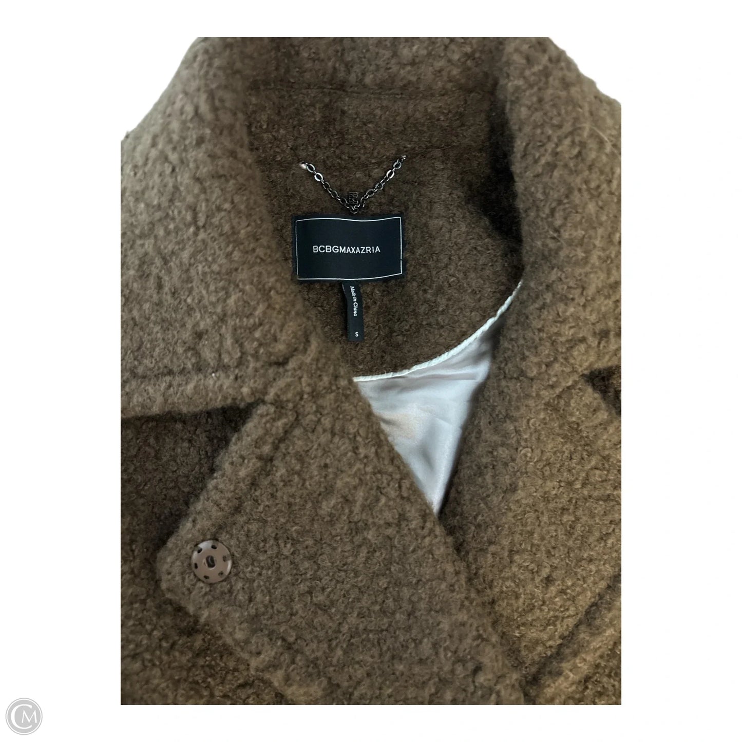 Jacket Faux Fur & Sherpa By Bcbgmaxazria In Brown, Size: S