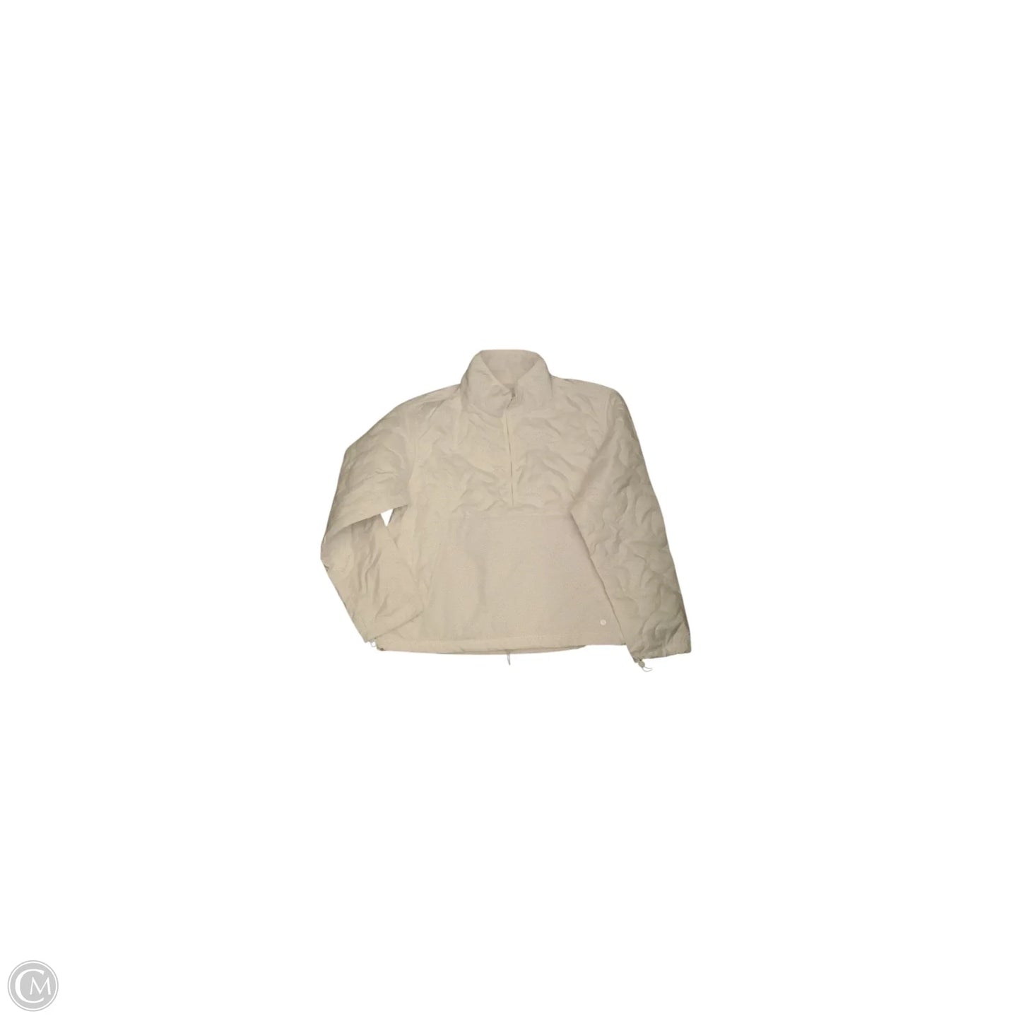 Jacket Puffer & Quilted By Layer 8 In White, Size: M