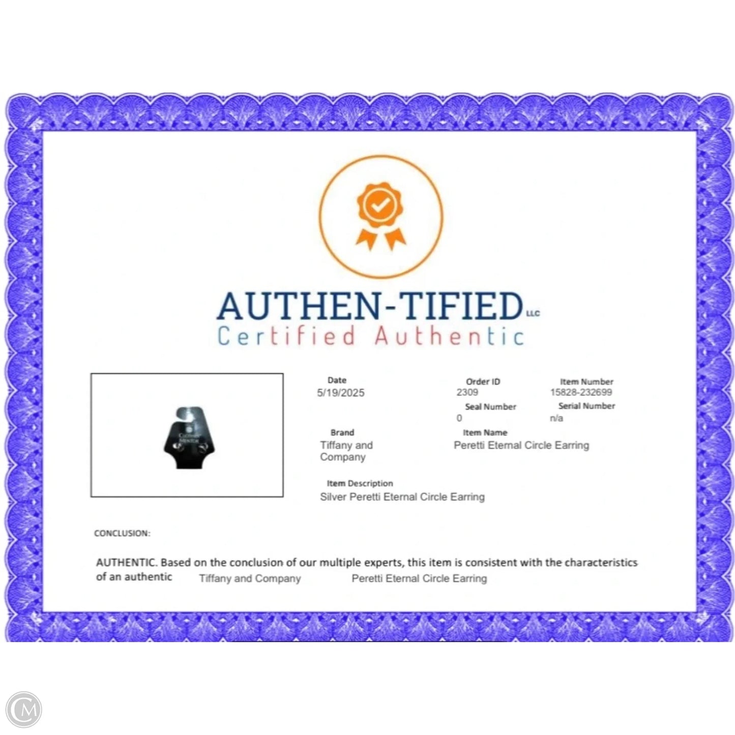 Earrings Luxury Designer By Tiffany And Company