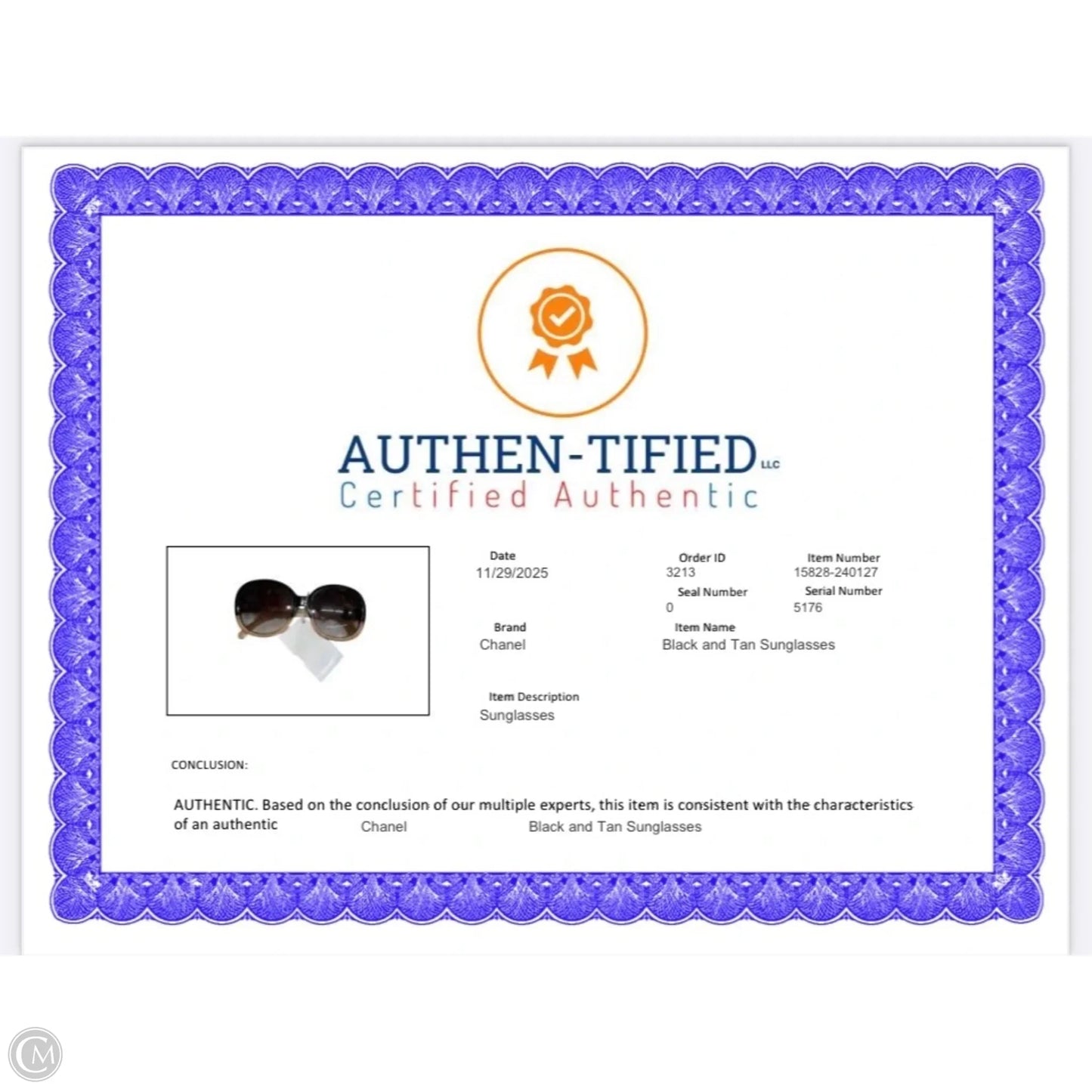 Sunglasses Luxury Designer By Chanel