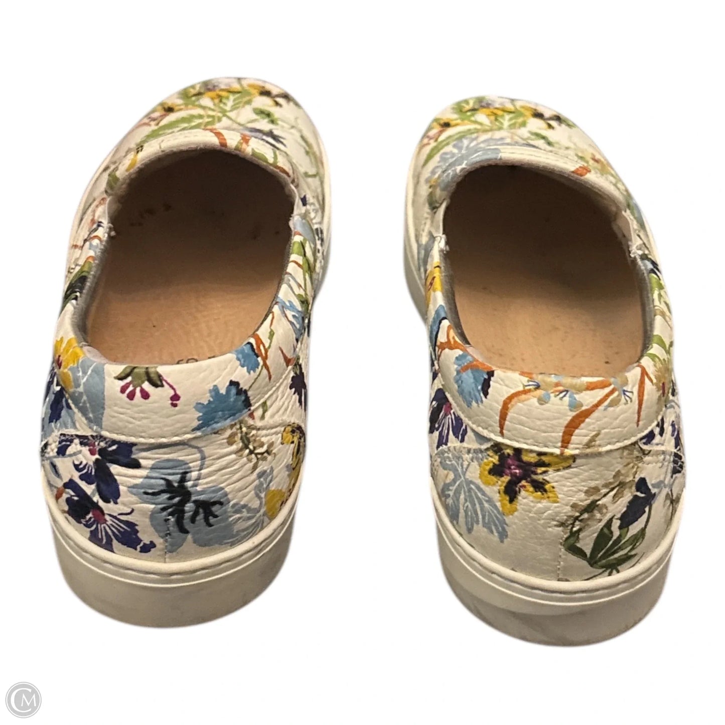 Shoes Sneakers By Clothes Mentor In Floral Print, Size: 7