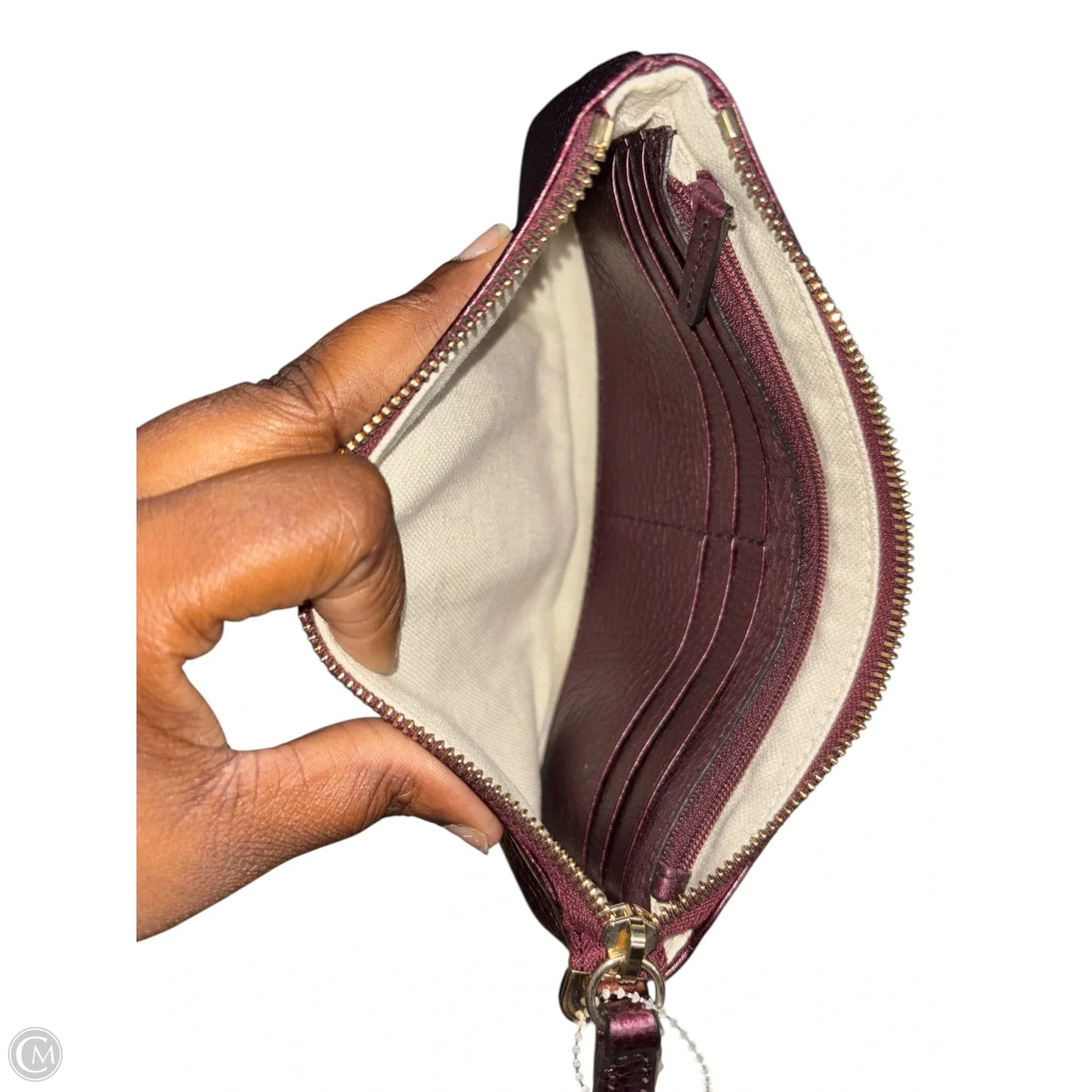 Wristlet Luxury Designer By Gucci, Size: Large