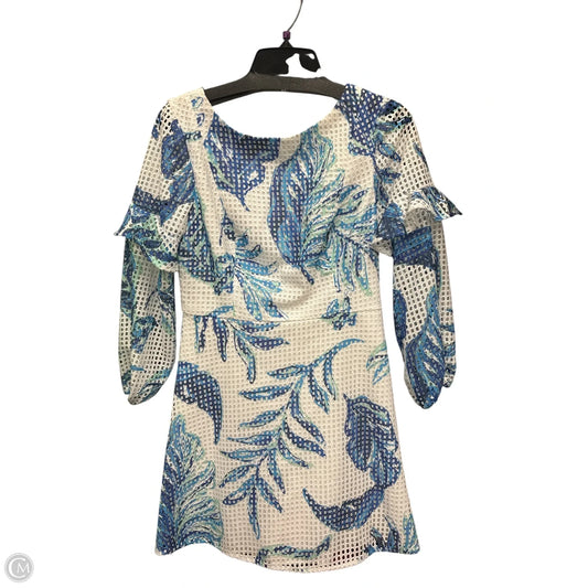 Dress Designer By Lilly Pulitzer In Blue, Size: 4