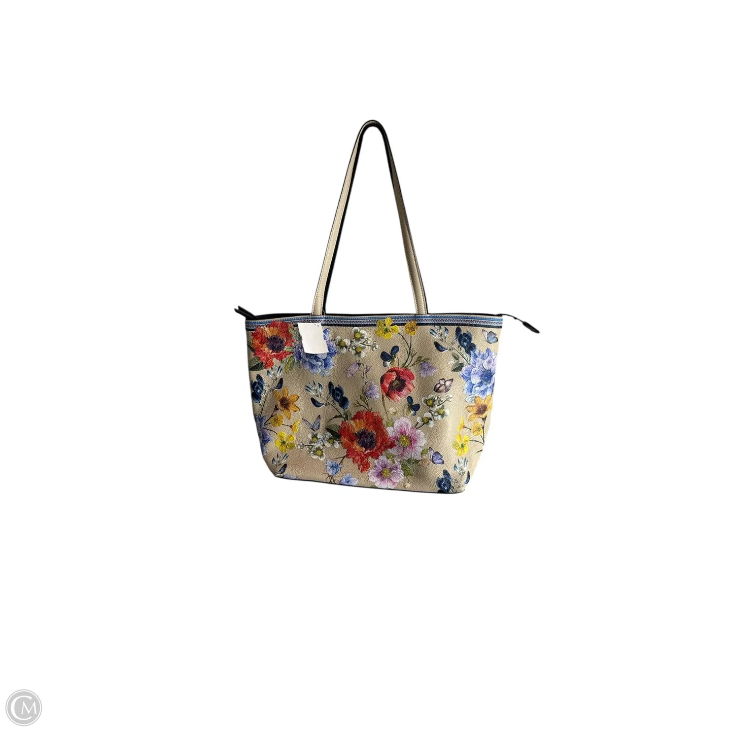 Handbag Leather By Brighton, Size: Large