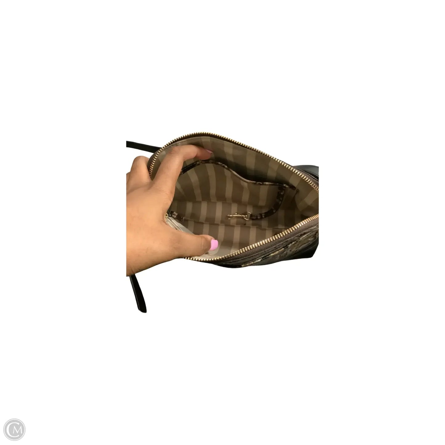 Handbag Designer By Brahmin, Size: Small