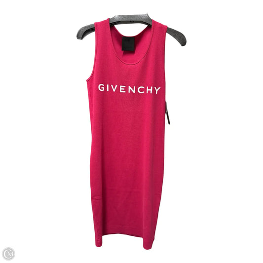 Dress Luxury Designer By Givenchy In Pink, Size: S