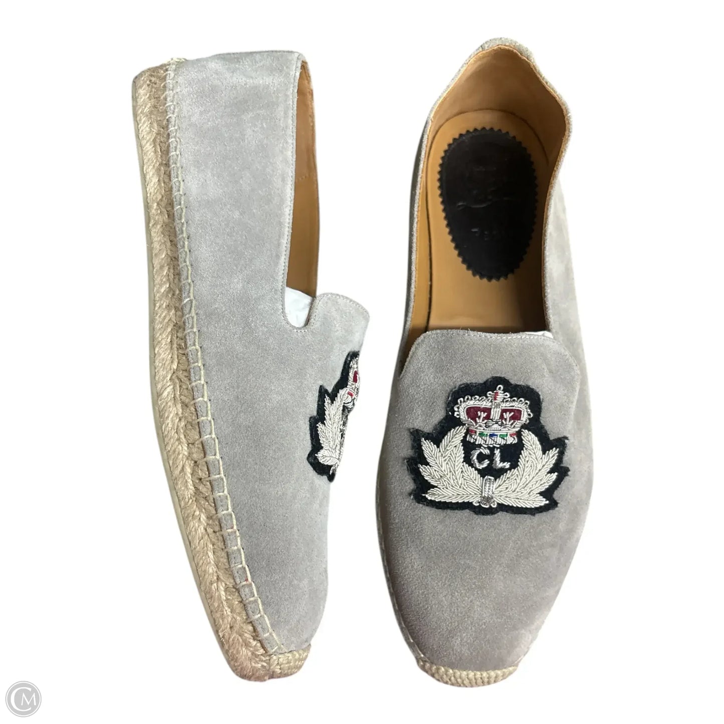 Shoes Luxury Designer By Christian Louboutin In Grey