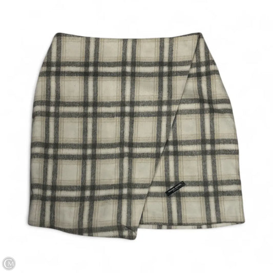 Skirt Midi By Bagatelle In Grey & White, Size: S