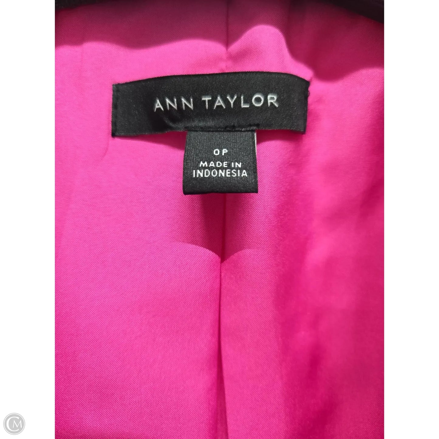 Blazer By Ann Taylor In Pink, Size: 0p