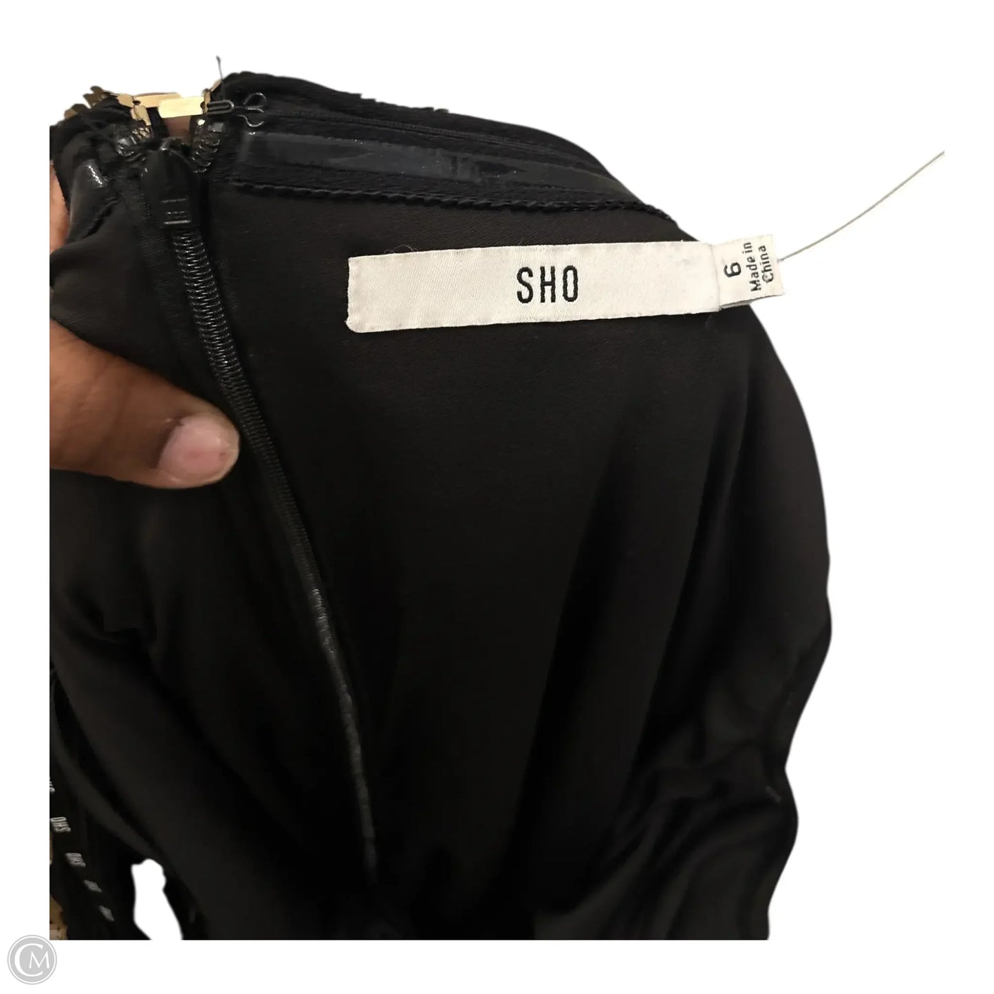 Dress Party Midi By Clothes Mentor In Gold, Size: 6