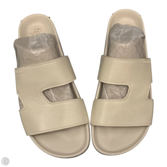 Sandals Flats By Franco Sarto In Cream, Size: 10