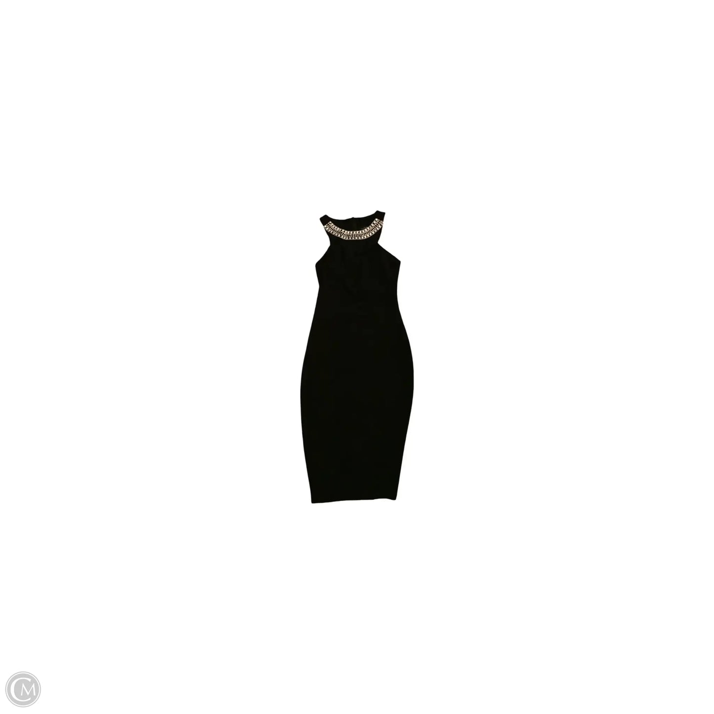 Dress Casual Midi By Zara In Black, Size: Xs