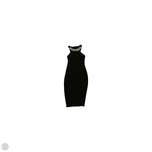 Dress Casual Midi By Zara In Black, Size: Xs
